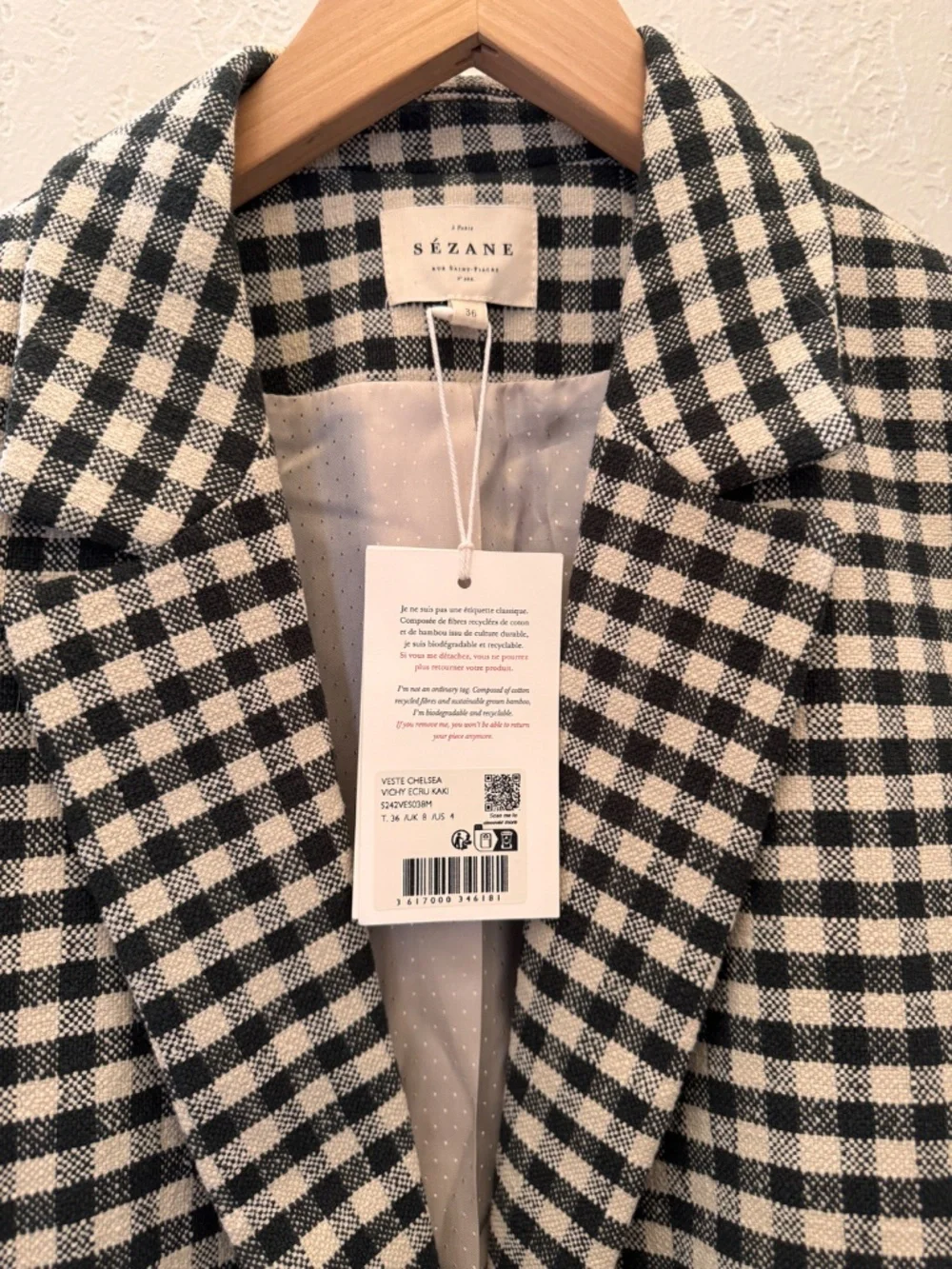 Sezane Chelsea Jacket - Picture 4 of 7